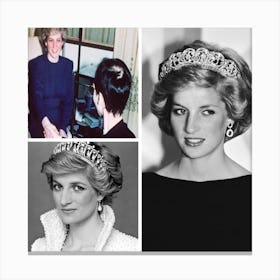 Diana Tiara Canvas Print