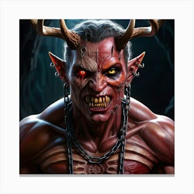 Villian C Canvas Print