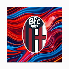 Bologna FC 1909 Logo Wall Art 4 Canvas Print