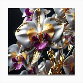 Opulent Orchids 2 Canvas Print