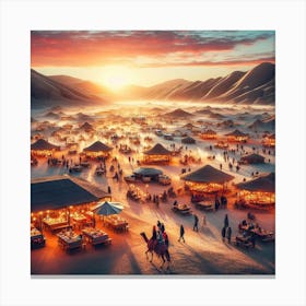 Sahara Desert Canvas Print