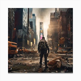 Division Canvas Print