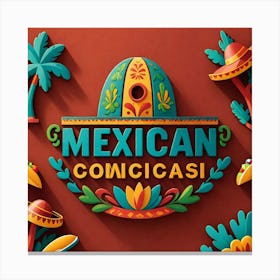 Mexican Concisa Canvas Print