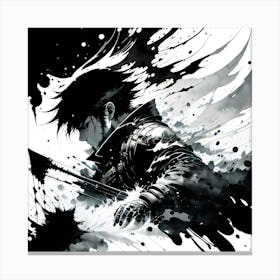 Samurai Swordsman 1 Canvas Print