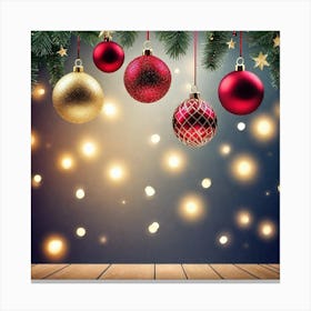 Christmas Background 20 Canvas Print