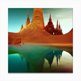 Desert - Desert Stock Videos & Royalty-Free Footage 1 Canvas Print