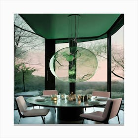 Dining Room Canvas Print