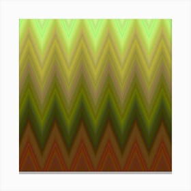 Zig Zag Chevron Classic Pattern Canvas Print