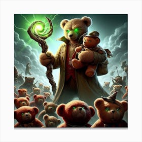 Teddy Bears 6 Canvas Print