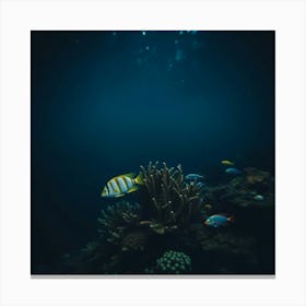 Underwater Fishes Canvas Print