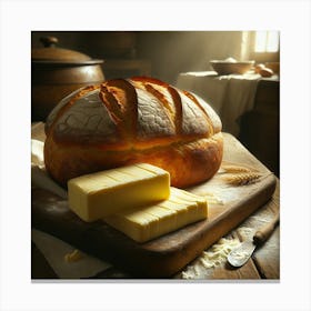 Bread And Butter Canvas Print