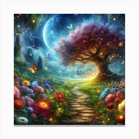 Fairy Garden 2 Canvas Print