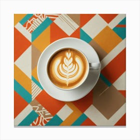 Coffee Latte 8 Canvas Print