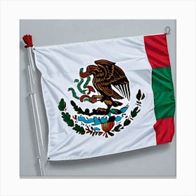 Flag Of Mexico 1 Canvas Print