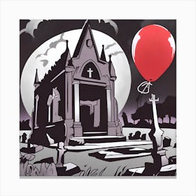 Red Balloon Canvas Print