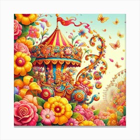 Carousel 1 Canvas Print