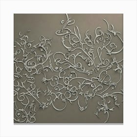 Swirl Wall Art 1 Canvas Print