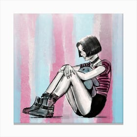 Mathilda, Drawing 1 Canvas Print