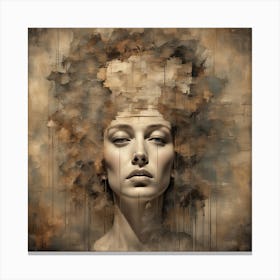 The Lost Gaze Canvas Print