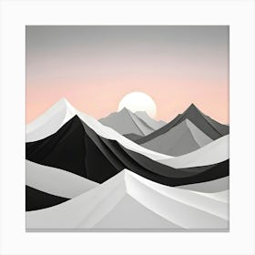 Mountain Landscape 13 Canvas Print