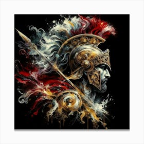 Spartan Warrior 9 Canvas Print