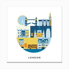 London Square Canvas Print