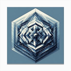 Geometric Pattern 1 Canvas Print