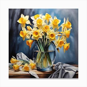 Daffodils 7 Canvas Print