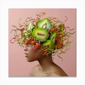 Fruit Head 1 Canvas Print