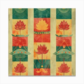 Lotus Flower Canvas Print