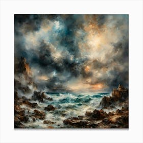 Thunderous Sky Canvas Print