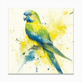 Parrot Painting Canvas Print