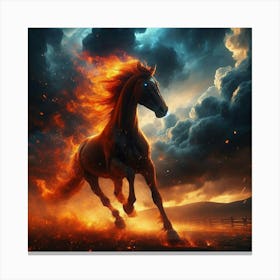 Fire Horse 5 Toile