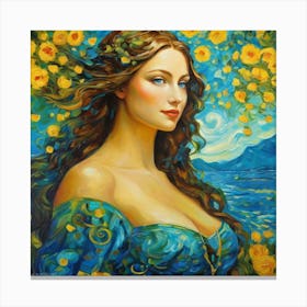 Mermaidghn Canvas Print