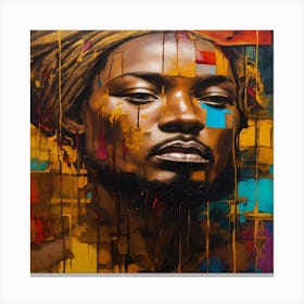 African Man Canvas Print