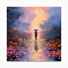 Claude's Ethereal Mingle Canvas Print