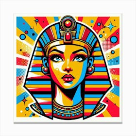 Pop Pharaoh Merikhaten Canvas Print