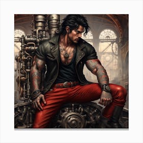 Heracles Canvas Print