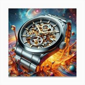 Skeleton Watch 4 Toile