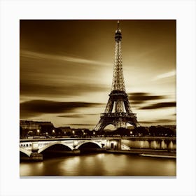 Eiffel Tower 13 Canvas Print