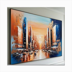 New York City Skyline 1 Canvas Print