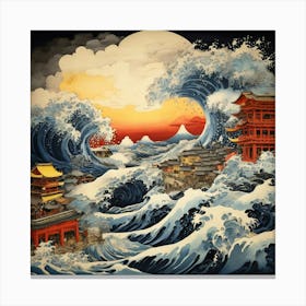 Great Wave Off Kanagawa Canvas Print