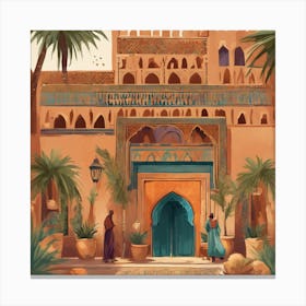 Islamic Architecture Canvas Print