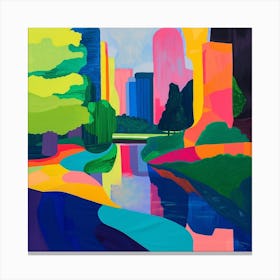 Abstract Park Collection Parc Jean Drapeau Montreal Canada 1 Canvas Print