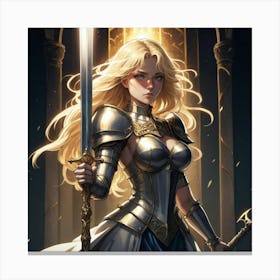 Excalibur Canvas Print