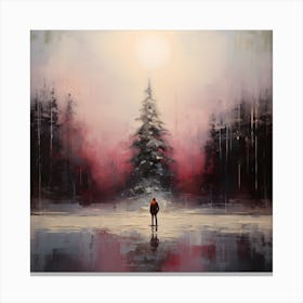 Canvas Reverie: Sam's Christmas Aura Canvas Print