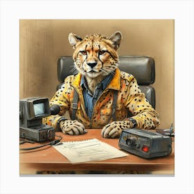 Cheetah 9 Canvas Print