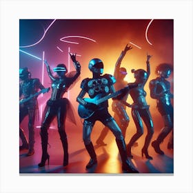 Daft Punk 1 Canvas Print