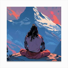 Lord Shiva 1 Canvas Print