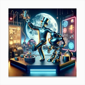 Futuristic Robots Canvas Print